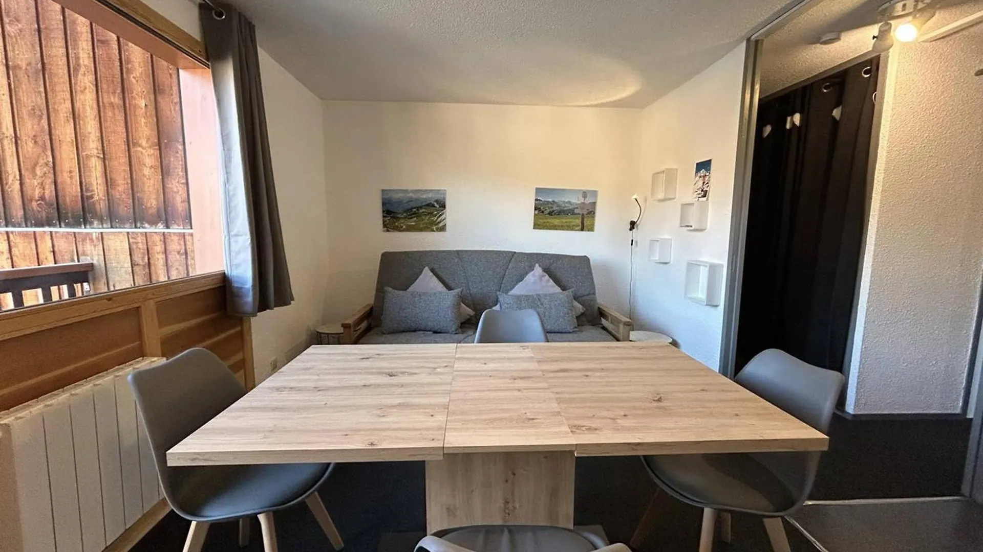 Appartement Skis Aux Pieds Pour 6 Pers, Plagne Villages - Fr-1-351-75 拉普拉涅 公寓
